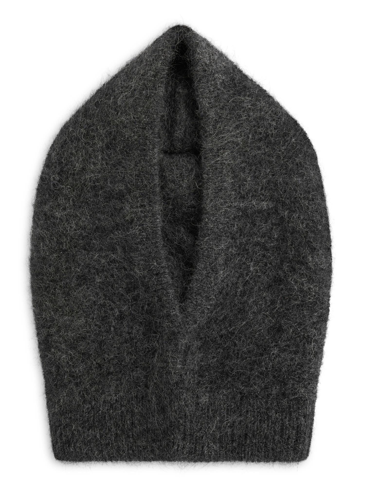 Kajsa Chunky Balaclava  Charcoal