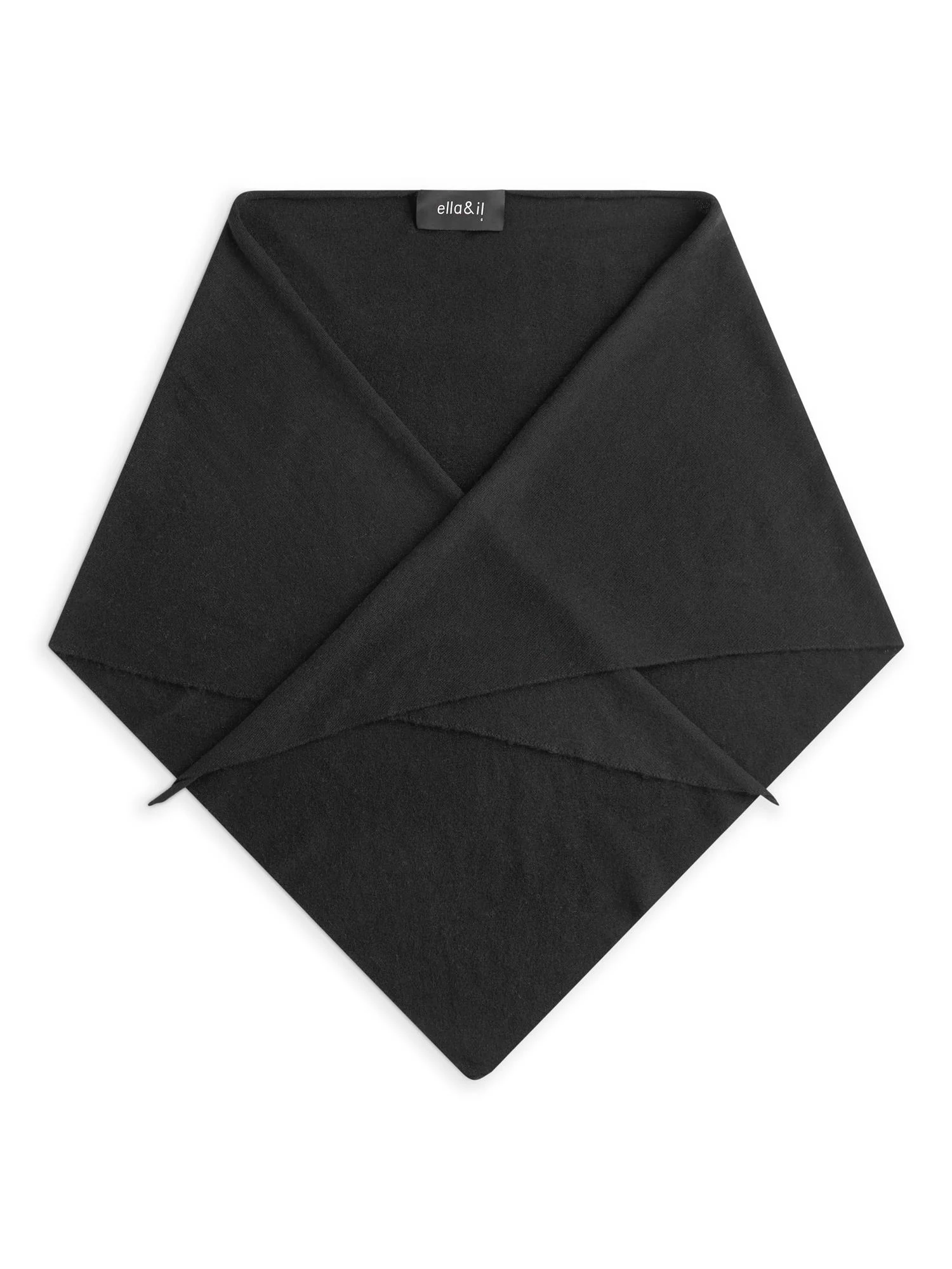 Ronja cashmere scarf  Black - Image 2