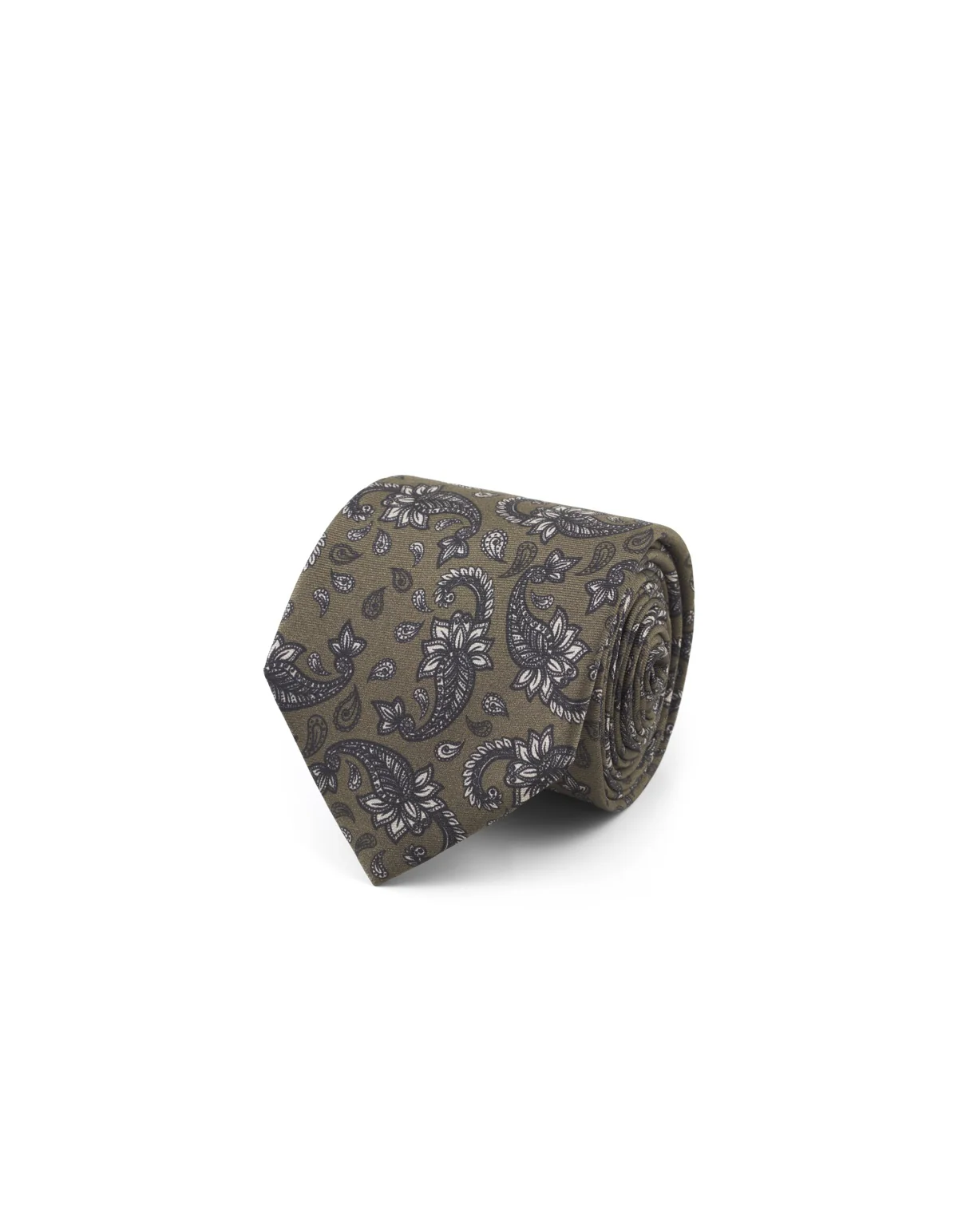 Paisley Tie Teak - Image 2