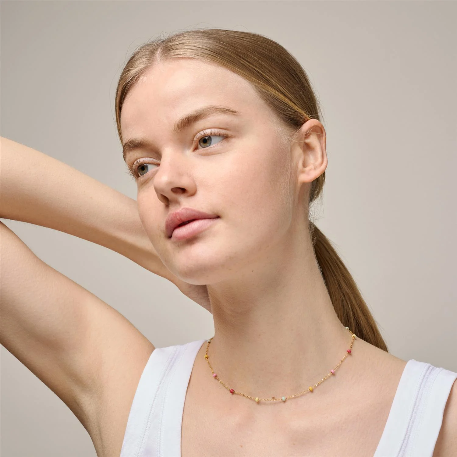Necklace, Lola Bold  Rainbow - Image 2