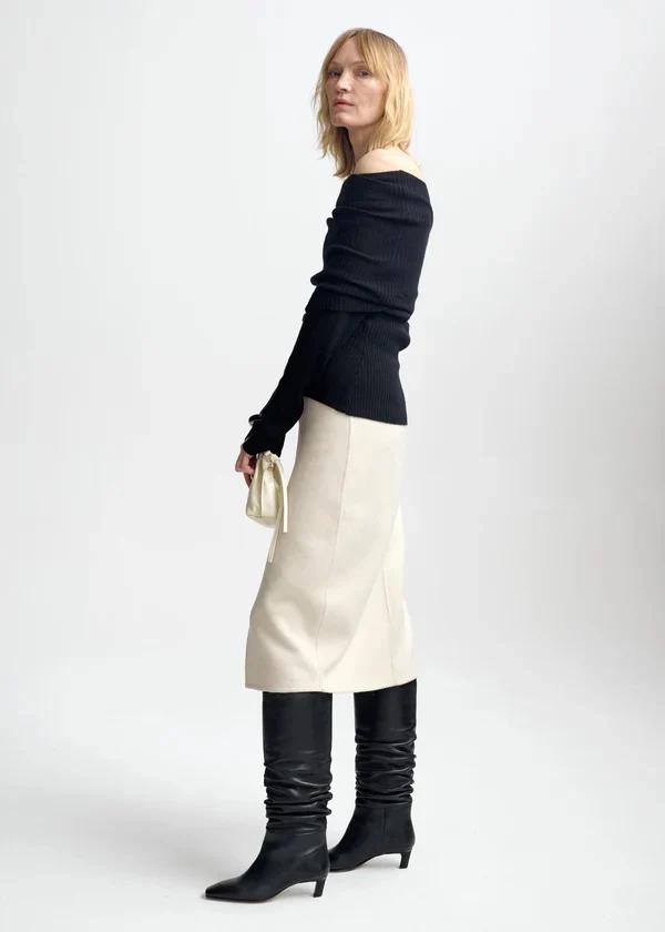 Talina Merino top  Black - Image 3