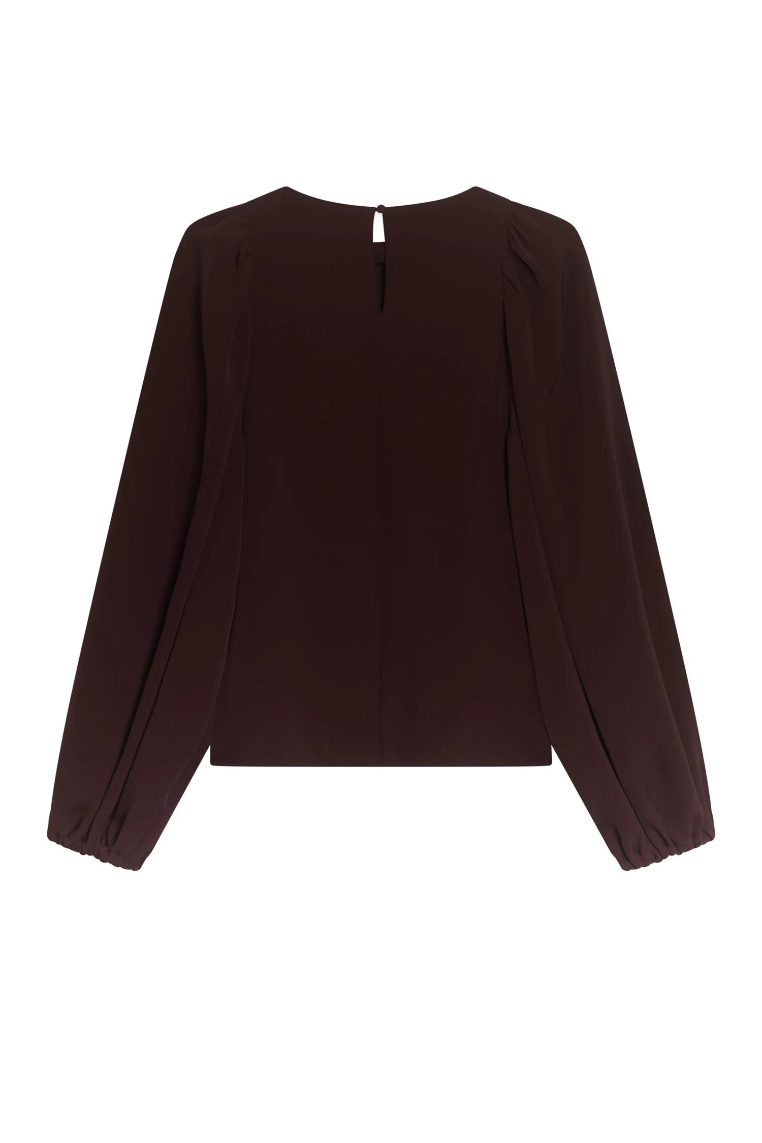 ASHI Crepe  Dk Burgundy - Image 4