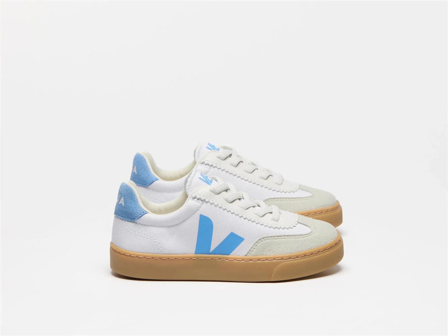 SMALL VOLLEY CANVAS White Aqua