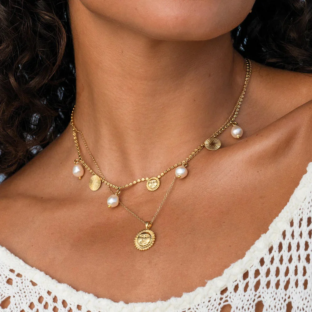 APOLLO MULTI NECKLACE  Gull - Image 2