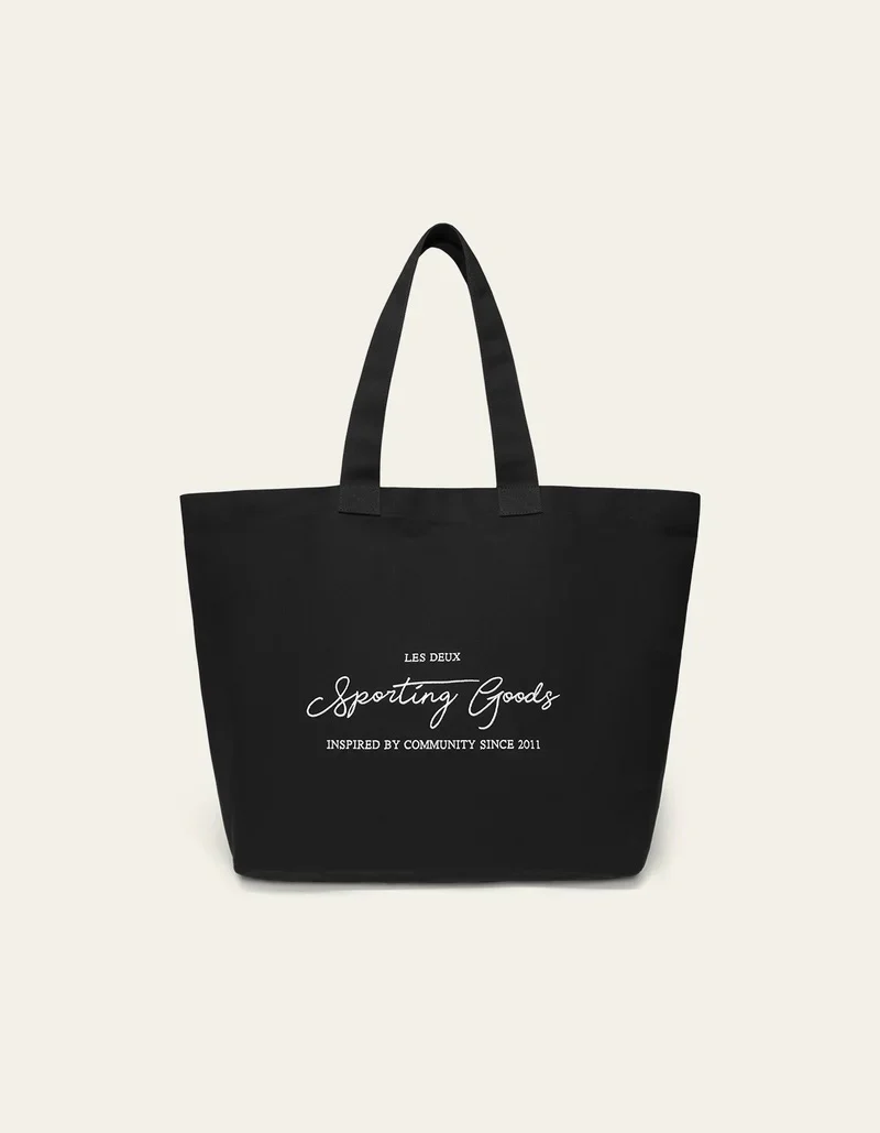 Sporting Goods Tote Bag Black