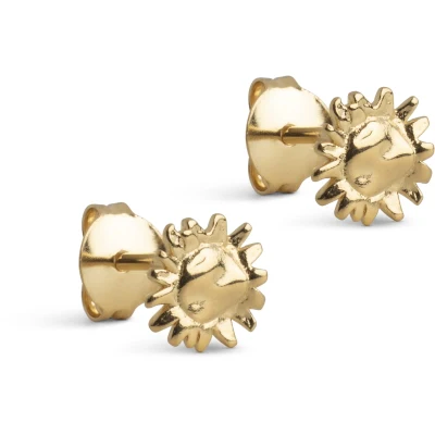 Studs, Small Sunshine  Gold