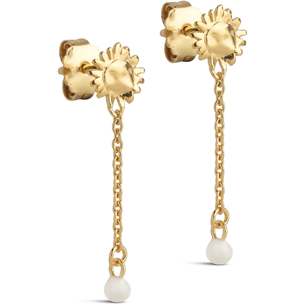 Earrings, Sunshine Drop  Daisy