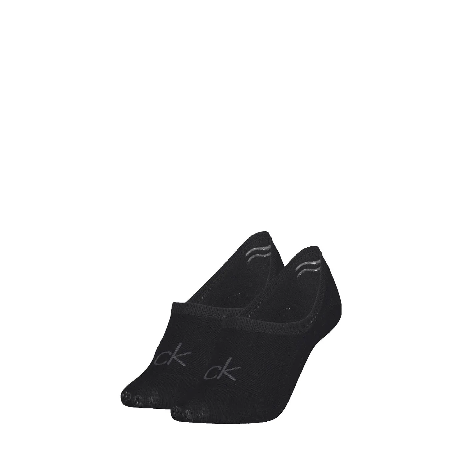 Ck 2pk Footie high cut woman Black - Image 2