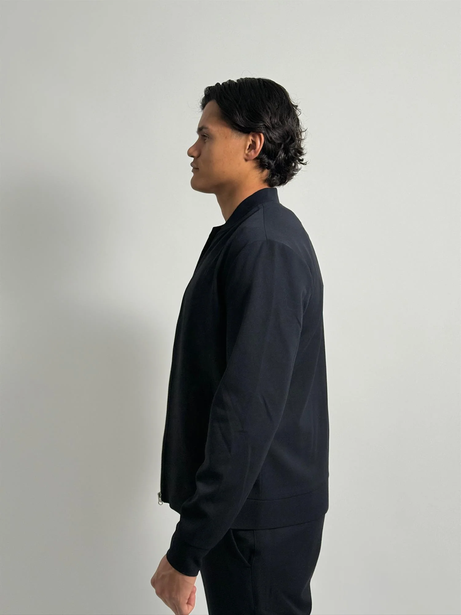 Como Bomber Jacket  Navy - Image 5