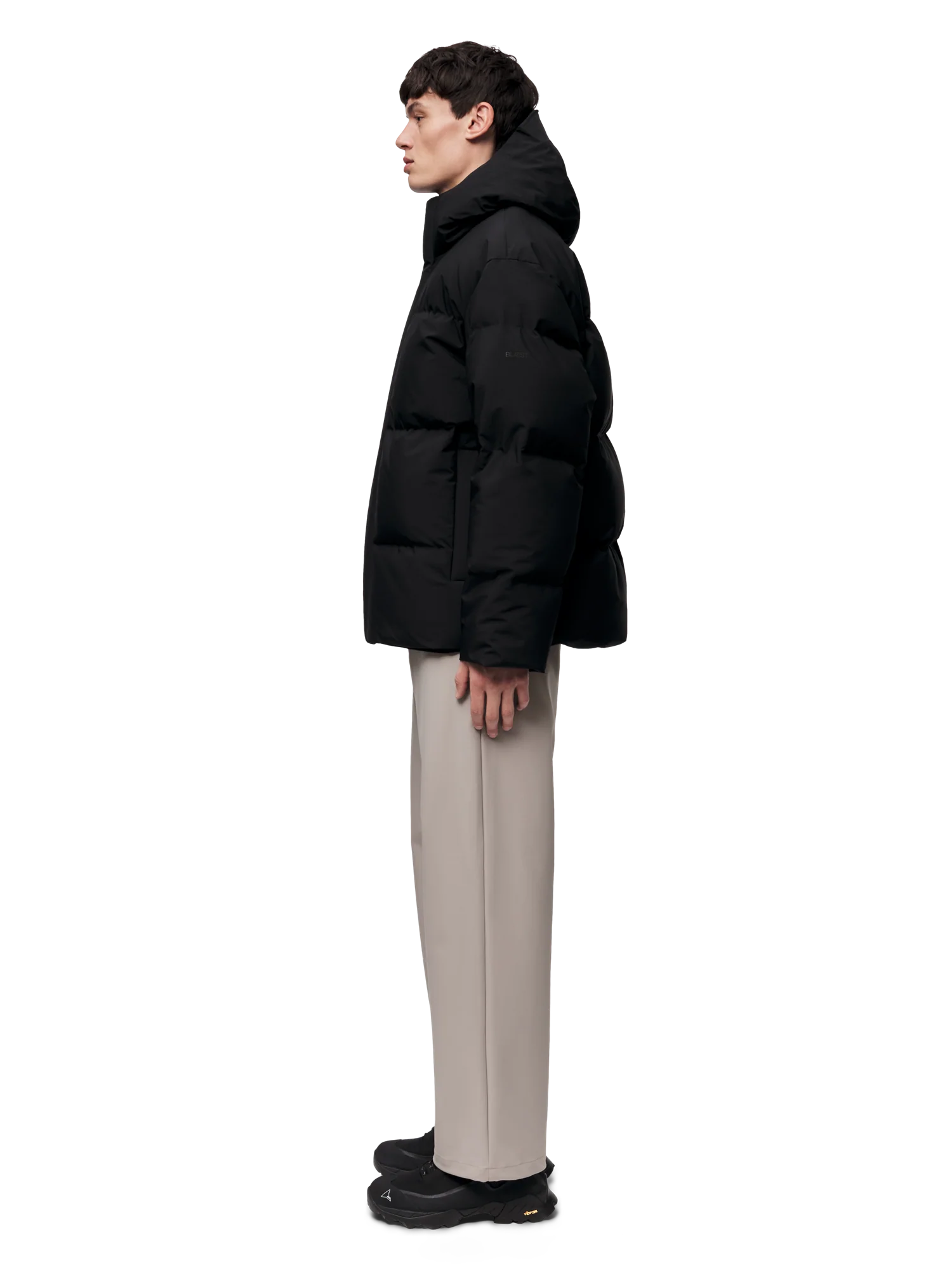 Grotli down jacket  Black - Image 3