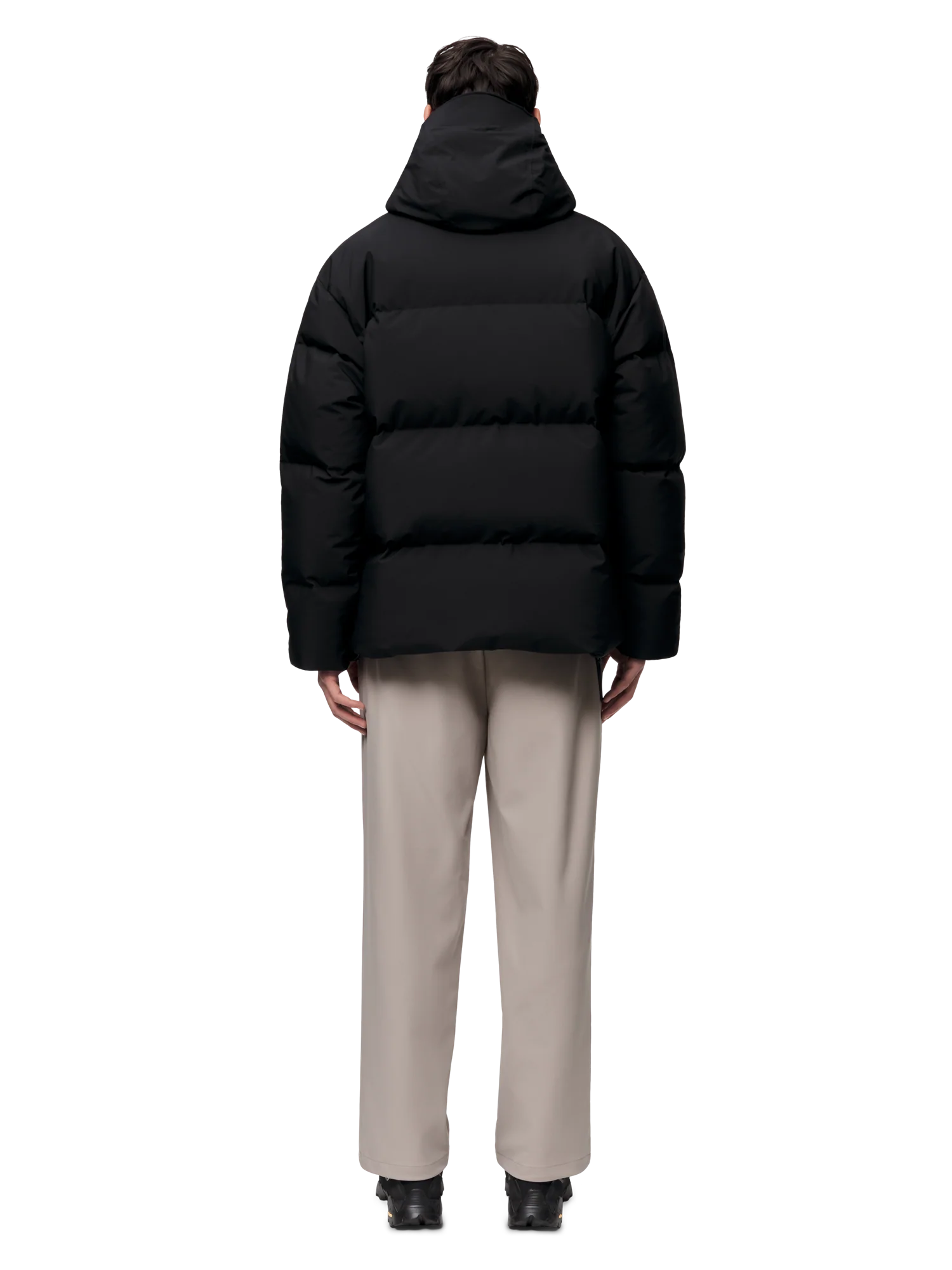 Grotli down jacket  Black - Image 4