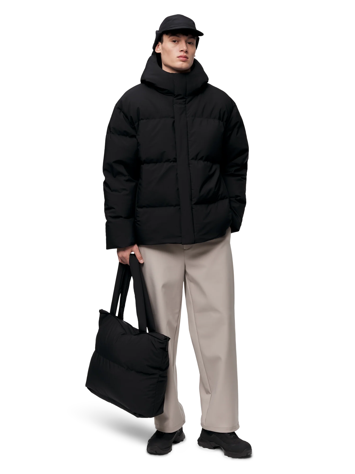 Grotli down jacket  Black - Image 5