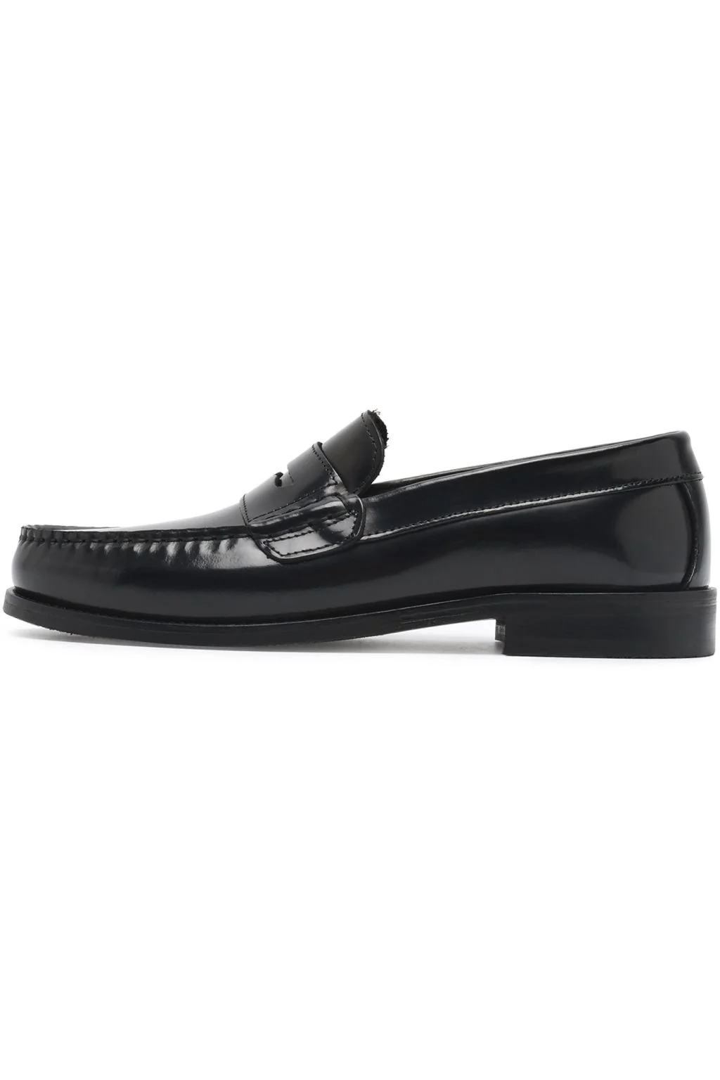 Miles Penny Loafer Black Polido