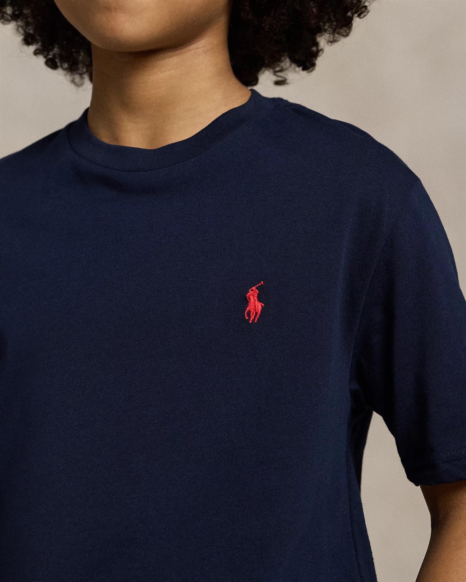 SS CN-TOPS-T-SHIRT  Mørkeblå - Image 4