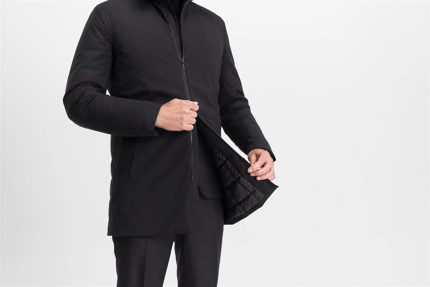 Quantum coat  Black - Image 10