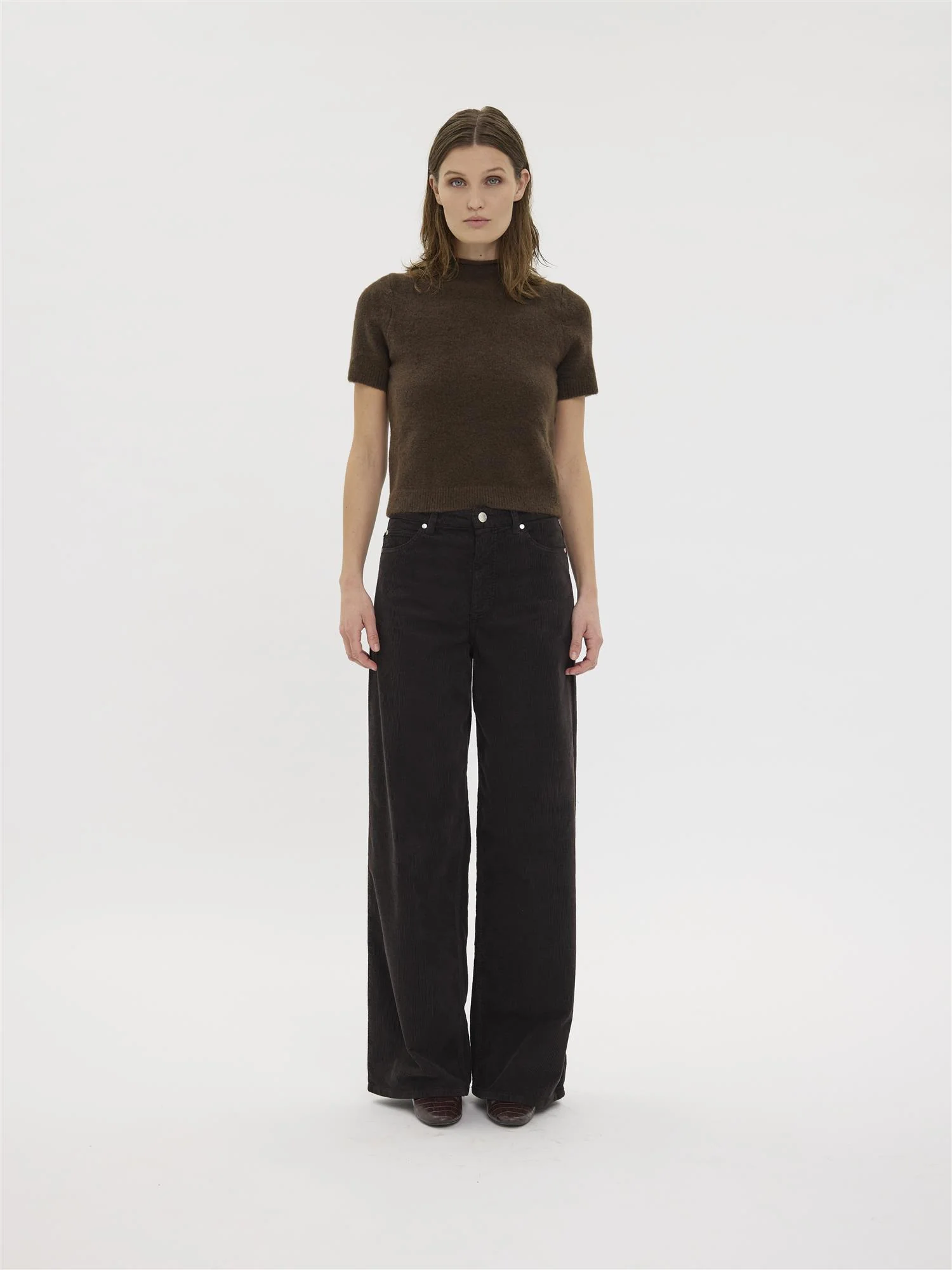 Abbyfv 393  Dark Coffee Corduroy - Image 2