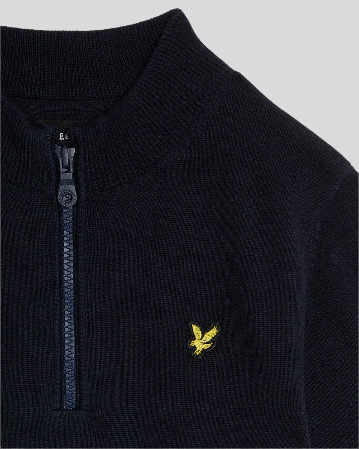 1/4 Zip Jumper  Dark Navy - Image 2