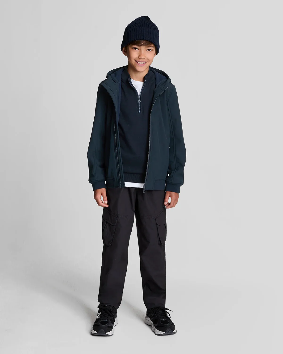 1/4 Zip Jumper  Dark Navy - Image 5
