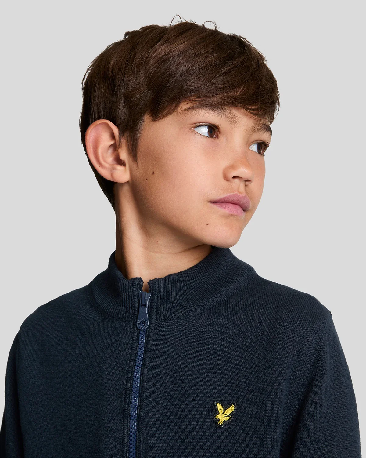 1/4 Zip Jumper  Dark Navy - Image 7