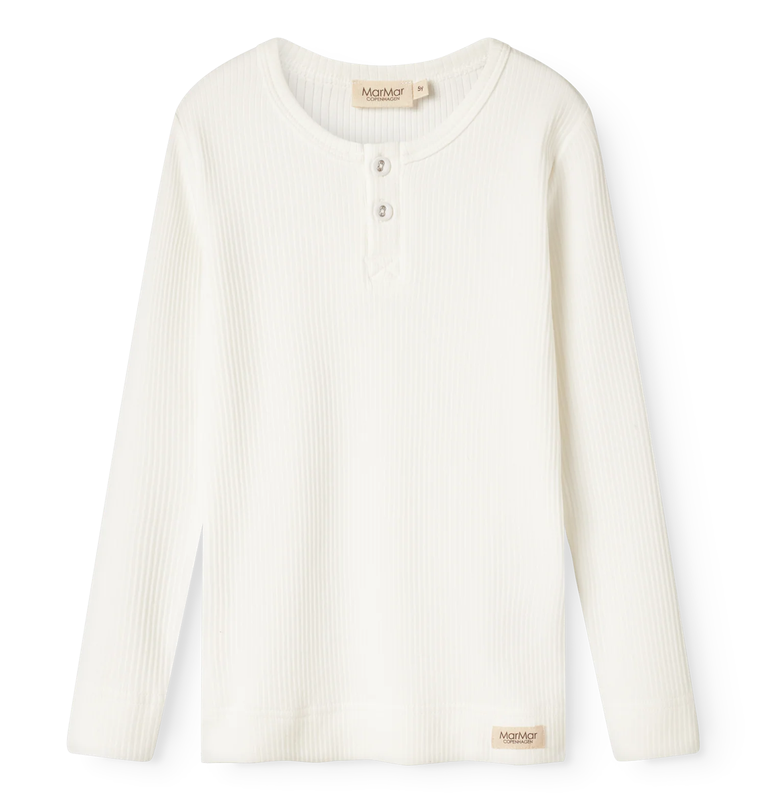 Tee LS  Gentle White
