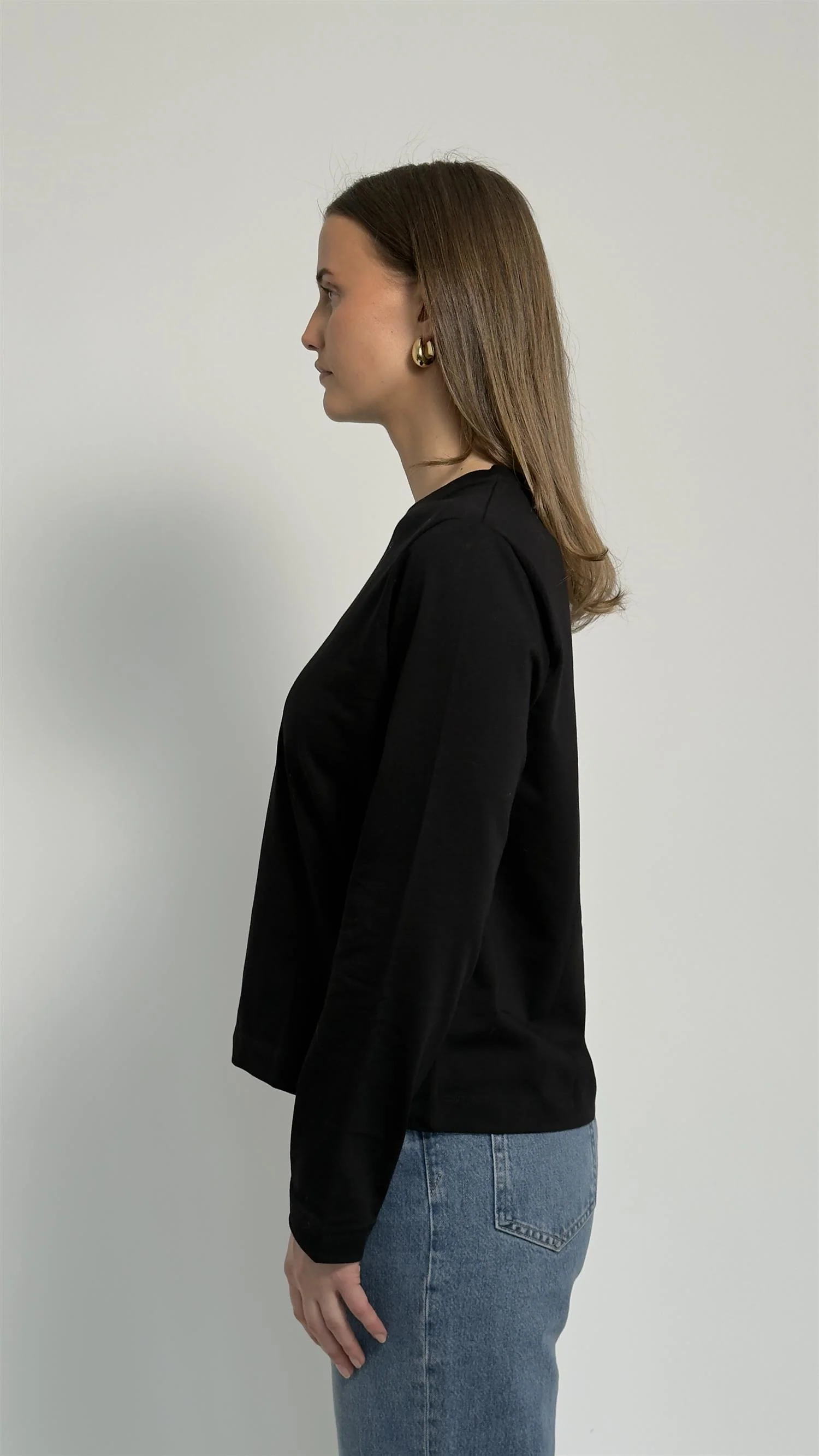 Sacamino Ls T-Shirt 6024 Black - Image 5