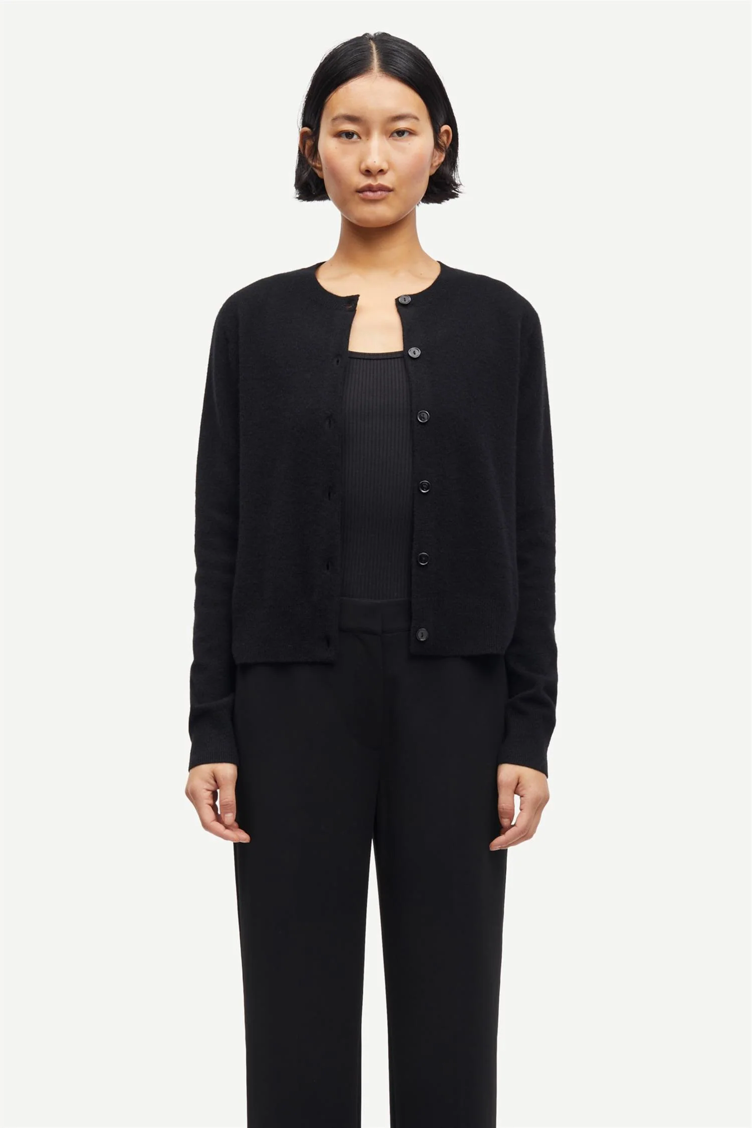 Saboston Cardigan 6304  Black - Image 6