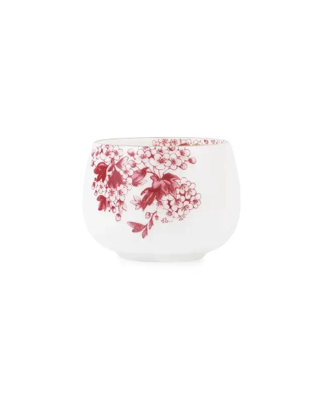 TEA CUP  Burgundy