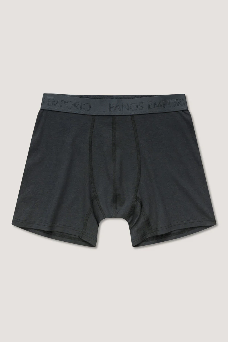 3pk Base Bamboo Boxer Tamac/Asphalt/Forest - Image 4