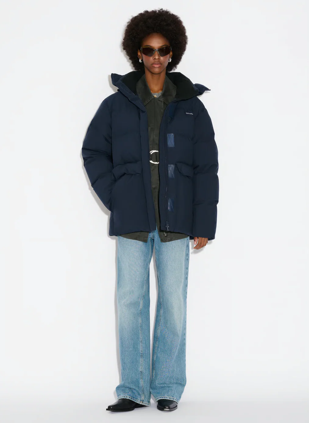 Besseggen Down Jacket  Dk. Navy - Image 3