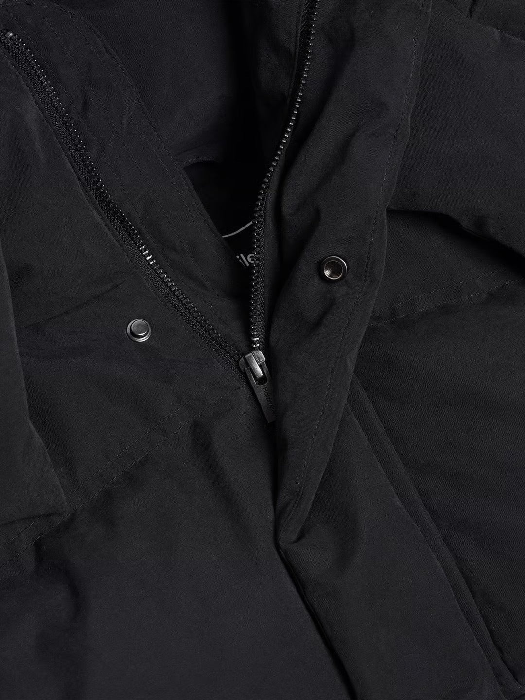 Narvik Brushed Down Jacket  Black - Image 2