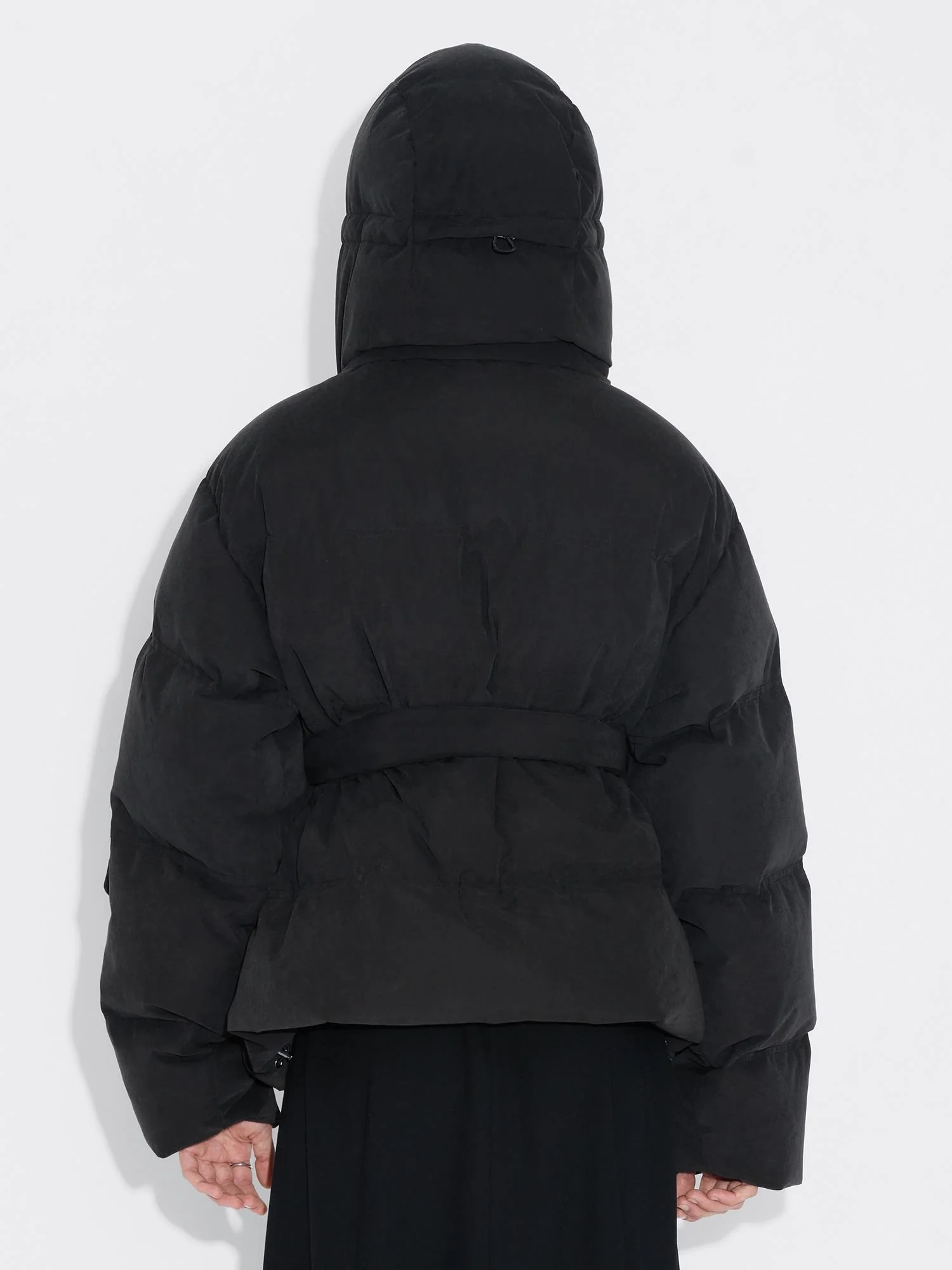 Steilia Brushed Down Jkt  Black - Image 9