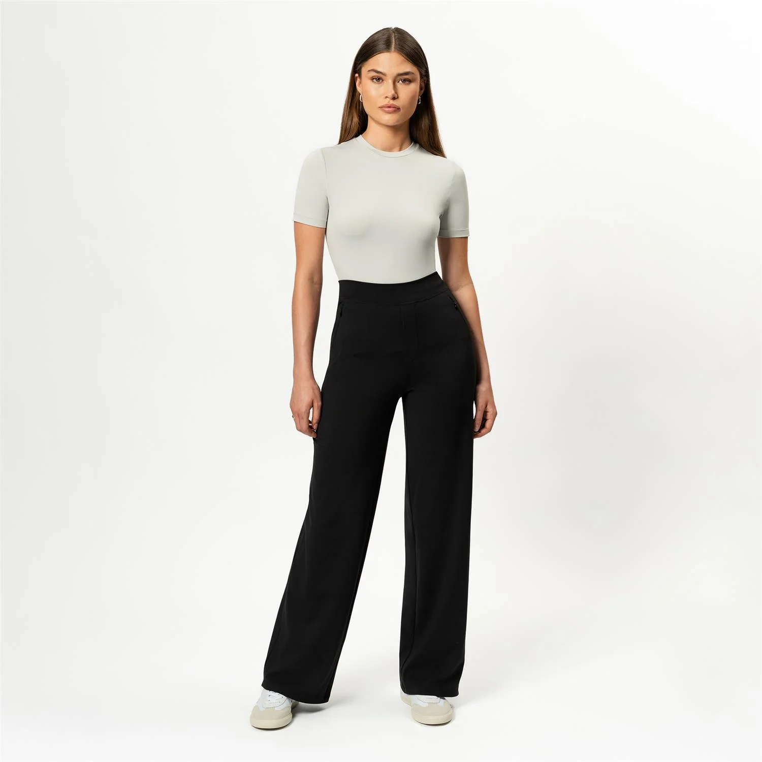 ASANA RELAXED STRAIGHT PANT  Black - Image 6