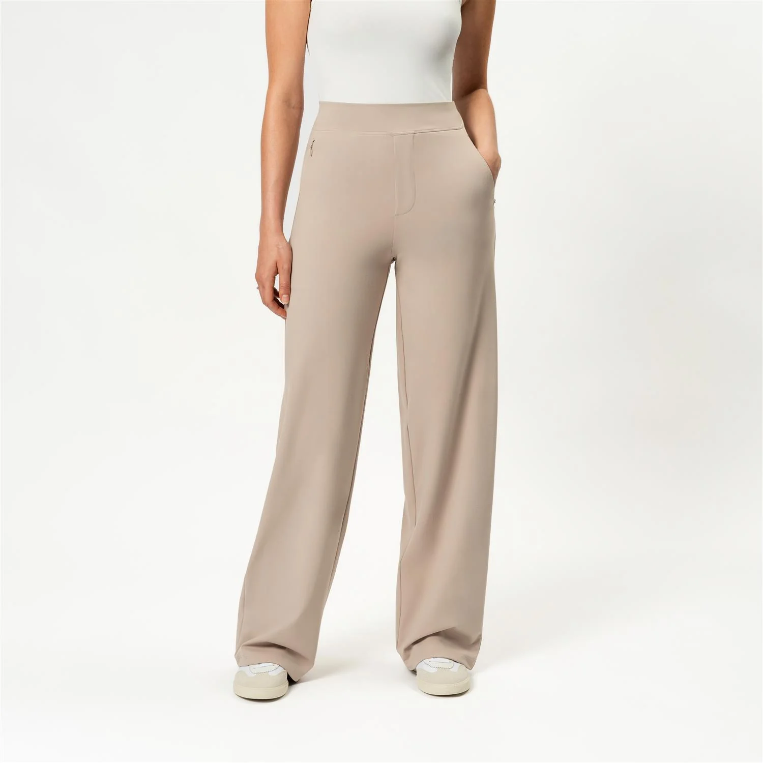 ASANA RELAXED STRAIGHT PANT Tan - Image 2