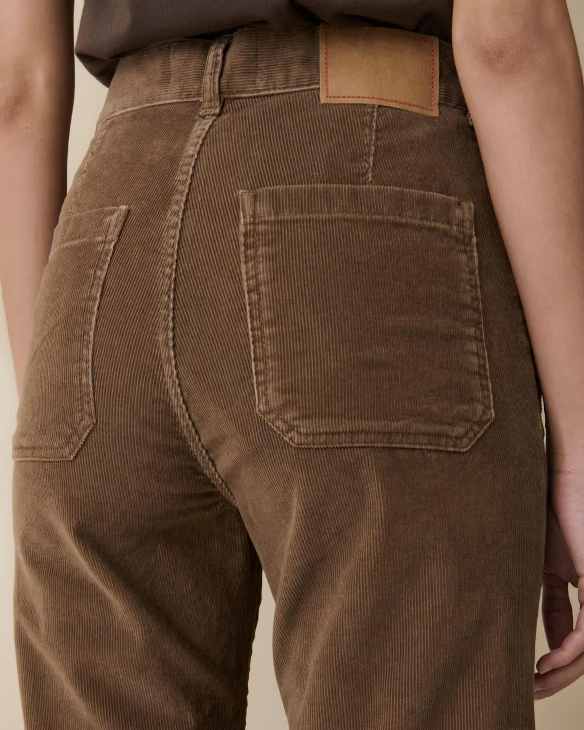 St Monica  Brown Corduroy - Image 3