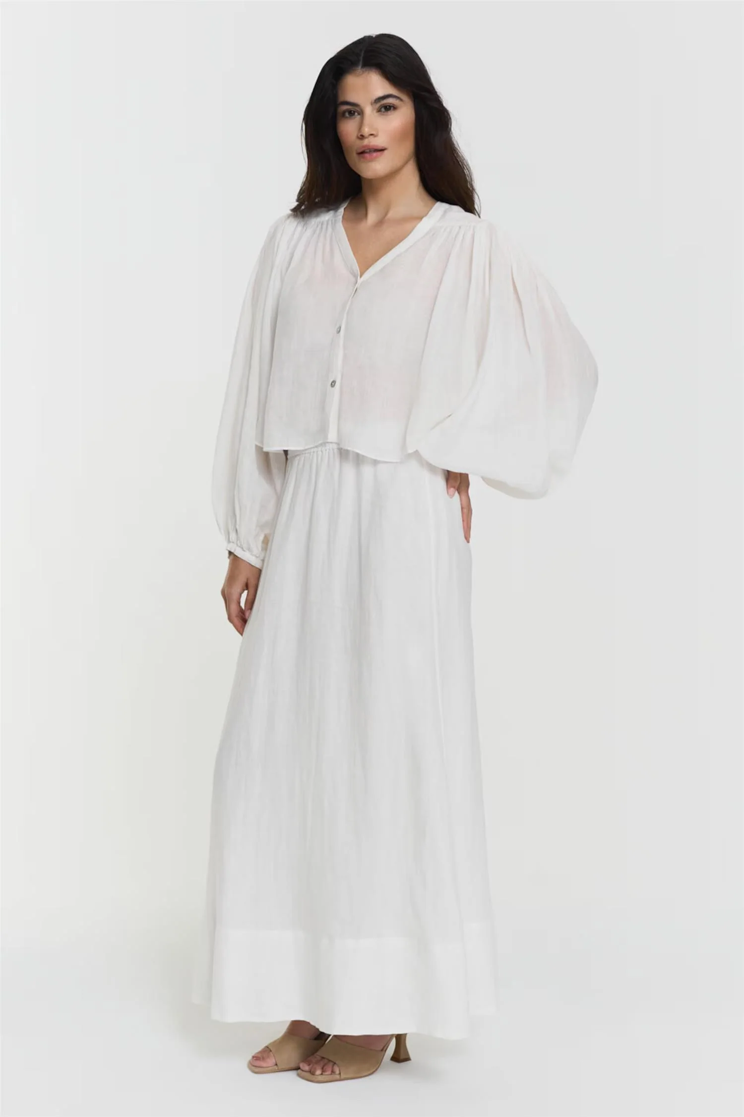Leja Blouse  White - Image 2