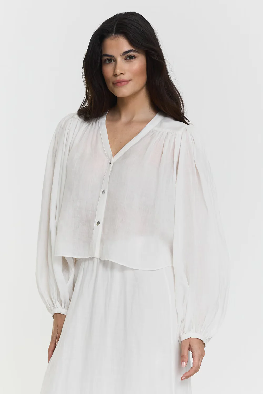 Leja Blouse  White - Image 3