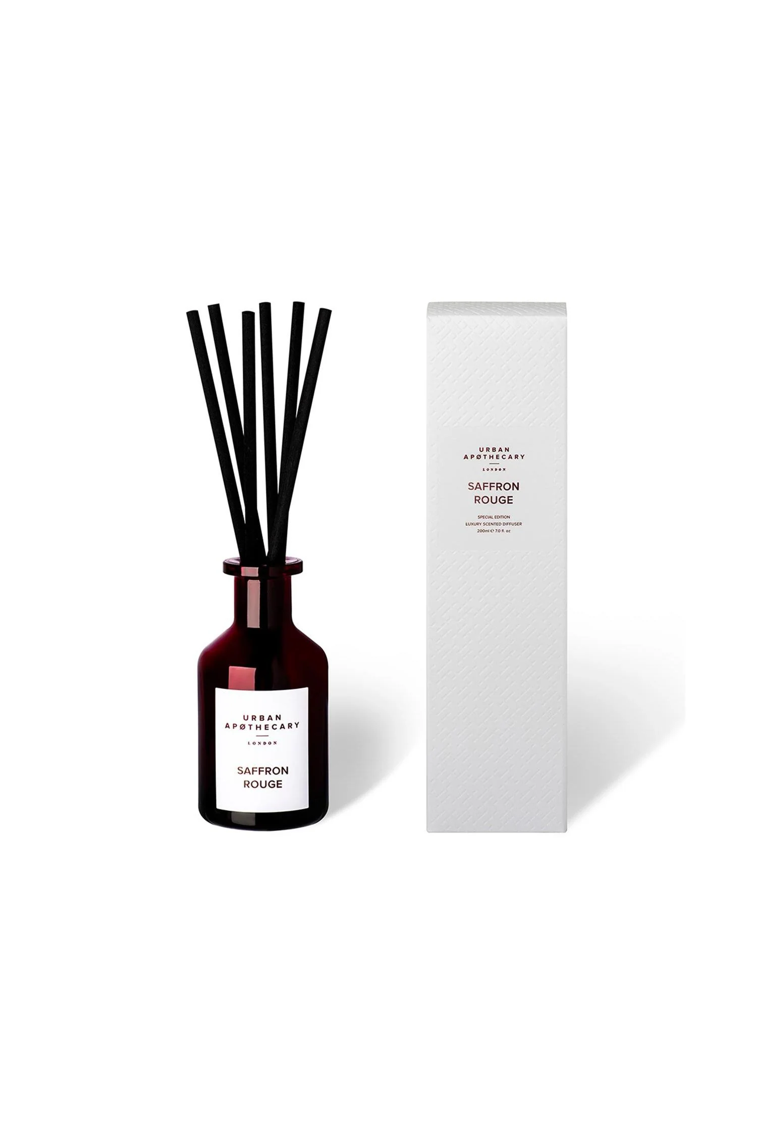 BLACK GLASS DIFFUSER  Saffron Rouge