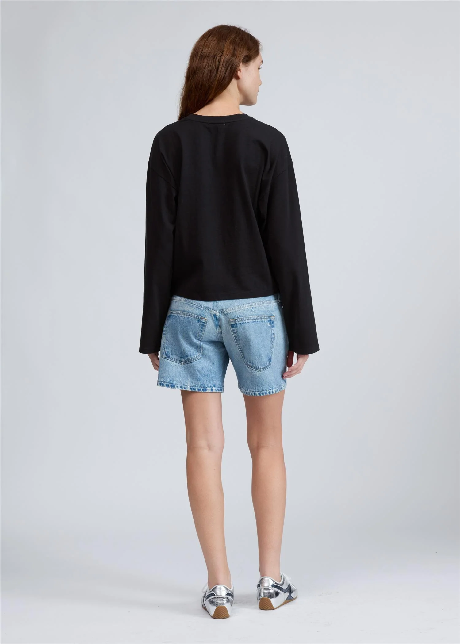 KELLY BOXY LS  Black - Image 2