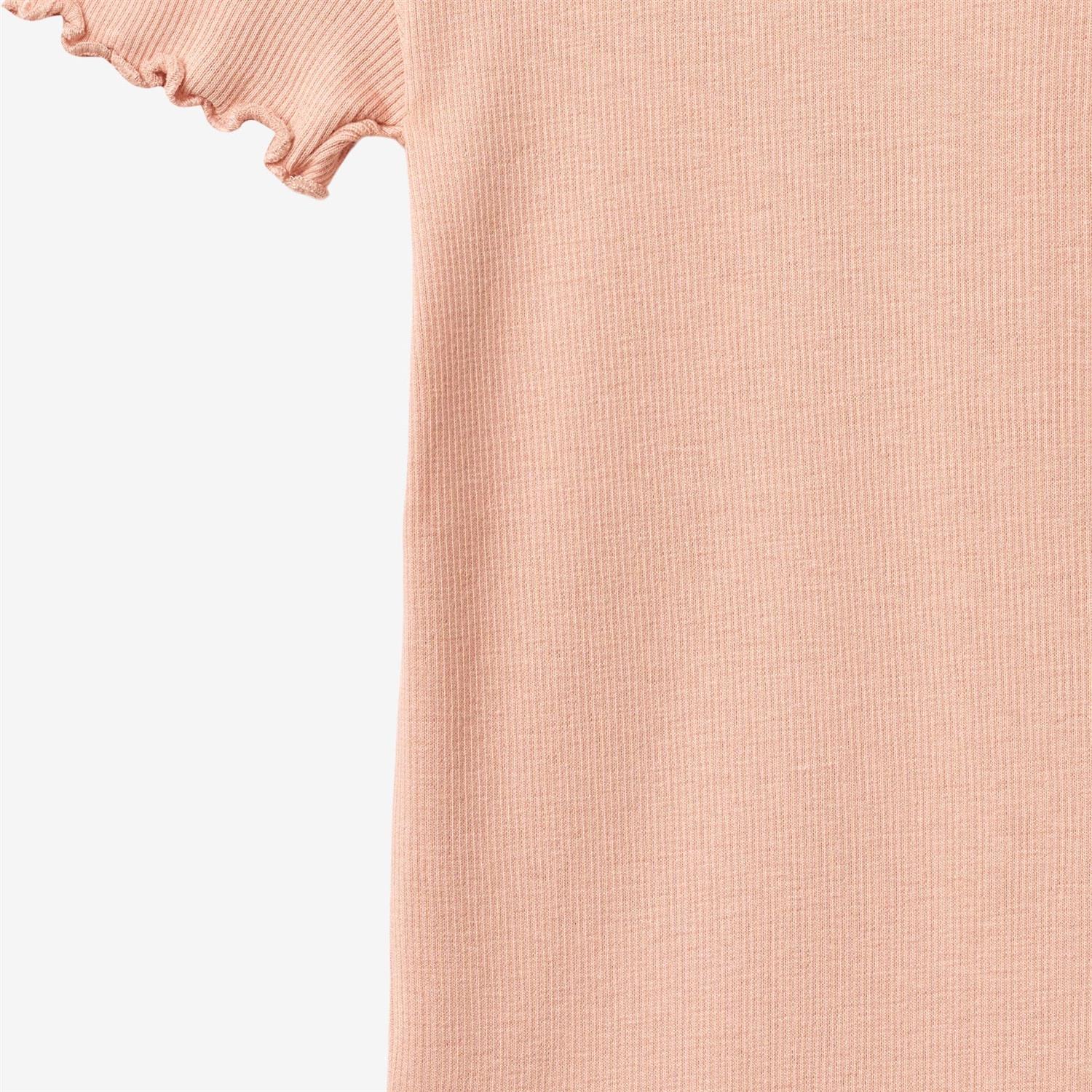 Rib T-shirt S/S Katie  Rose Cloud - Image 3