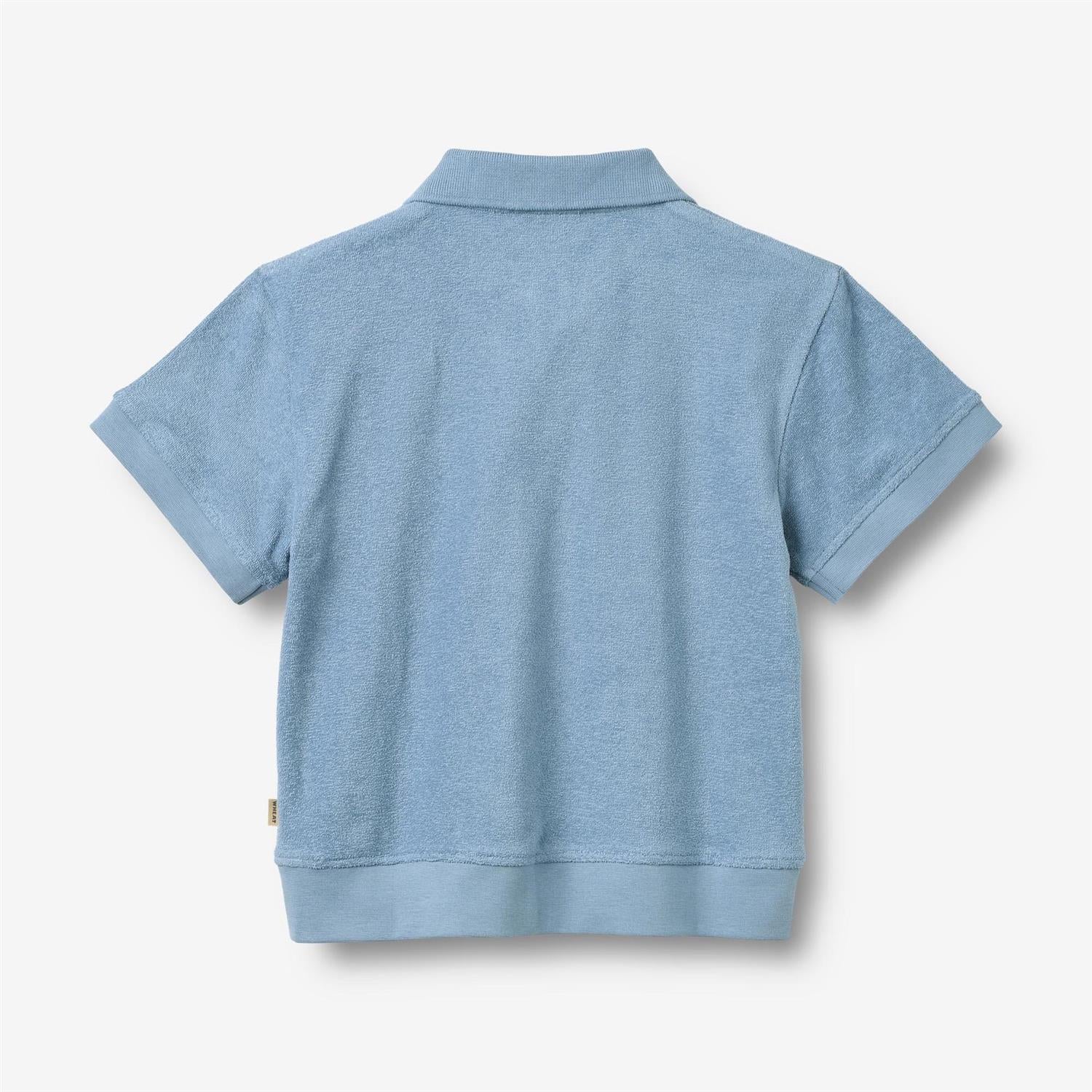 Polo Shirt S/S Marlo  Faded Denim - Image 2