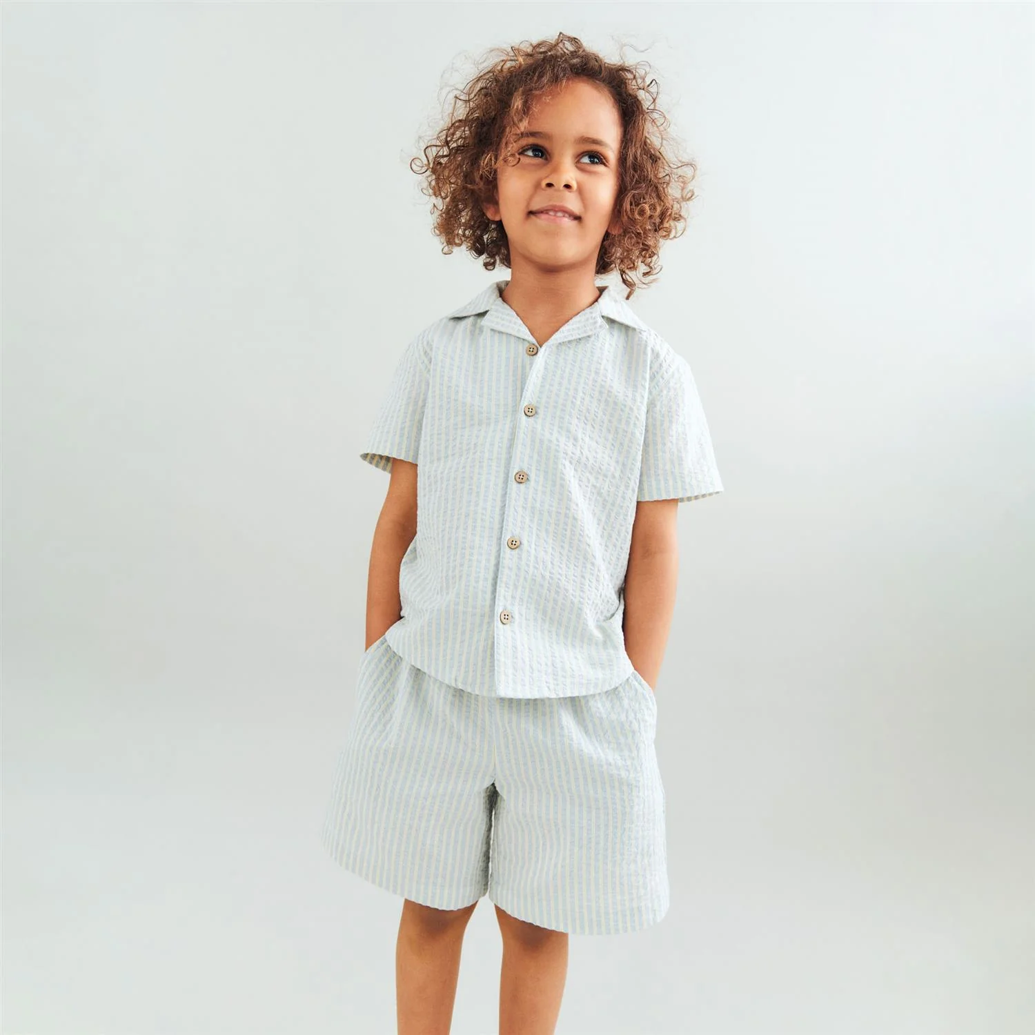 Shirt S/S Anker  Summer Sky Stripe - Image 2