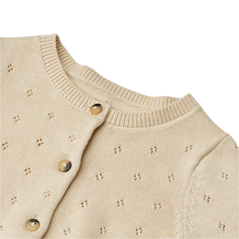 Knit Cardigan Maia  Sandshell - Image 3