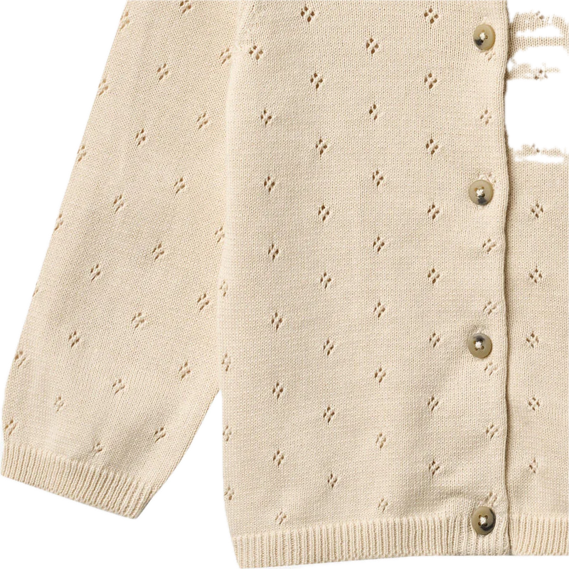 Knit Cardigan Maia  Sandshell - Image 4