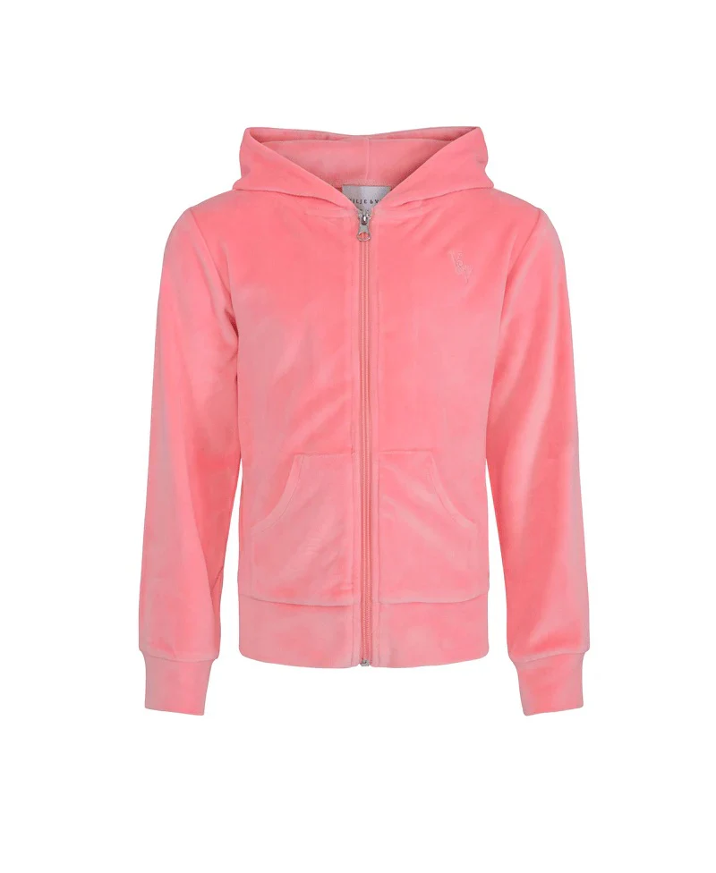 Hermine velour jkt  Coral