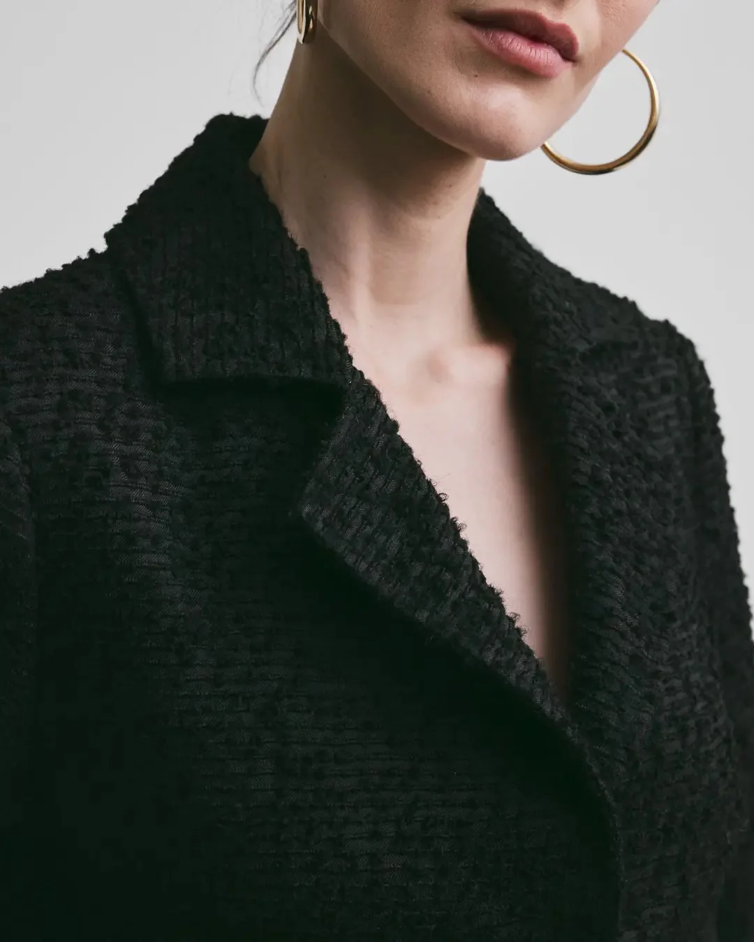Boucle Jacket  Black - Image 4