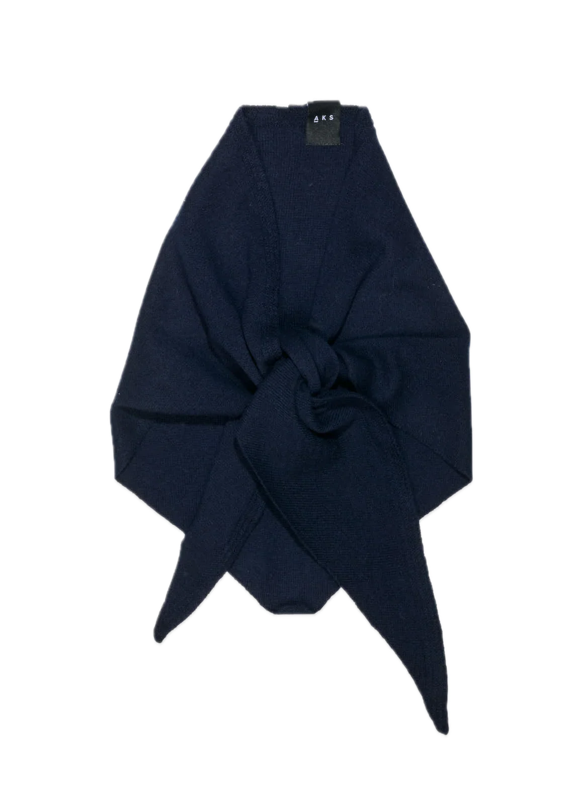 Mina Merino Scarf  Navy