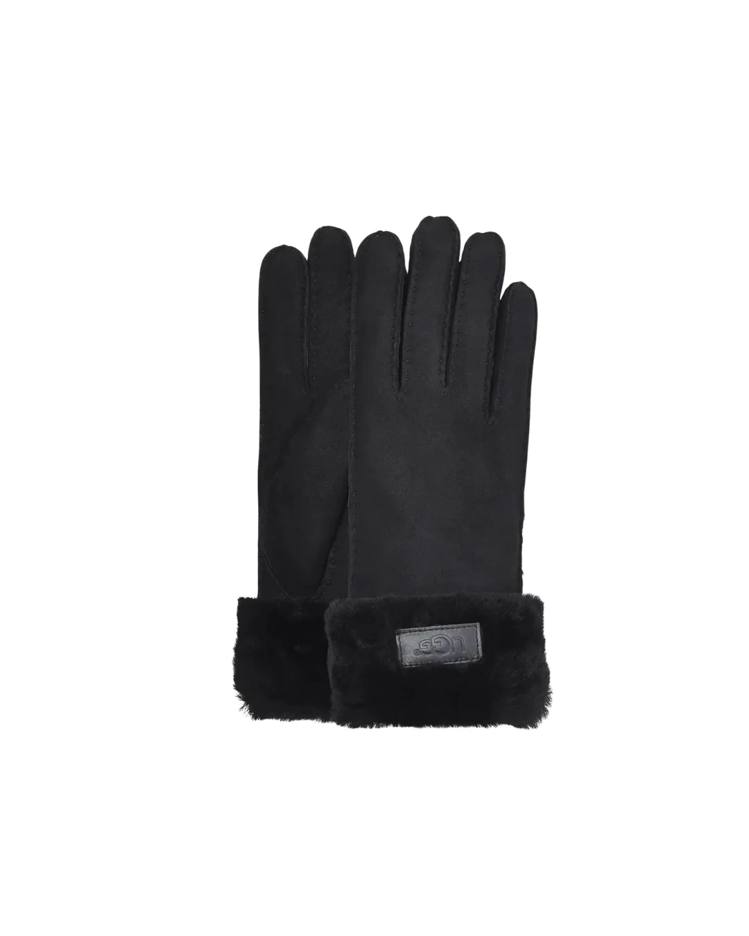 Sheepskin seamed glove  Black