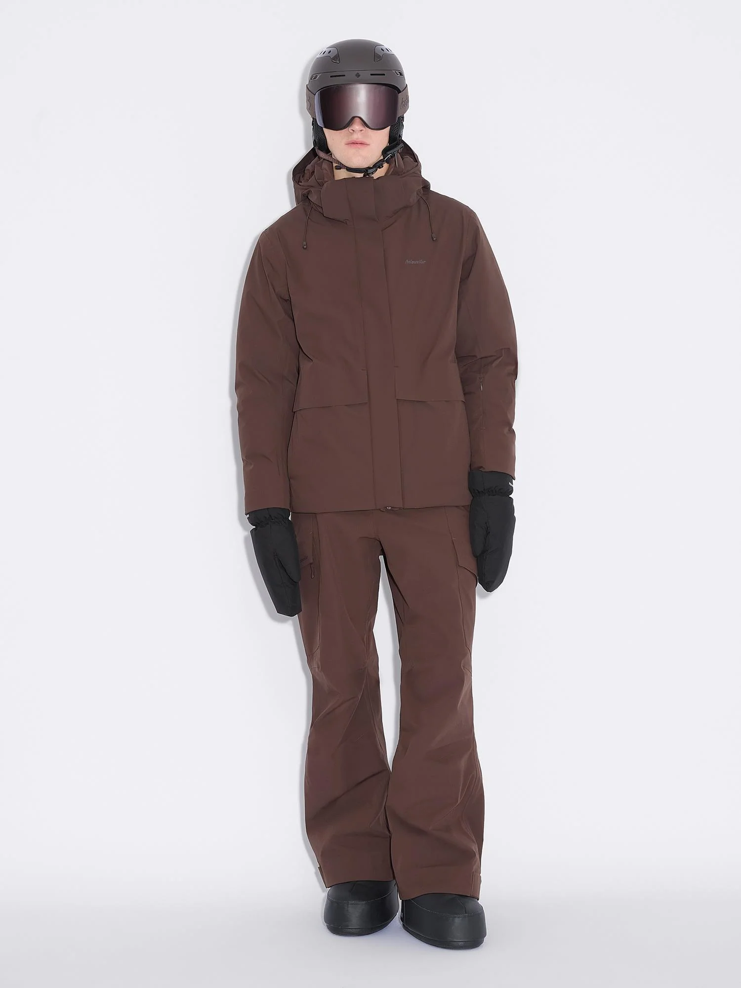 M Tryvann Down Jacket Dk. Brown - Image 7