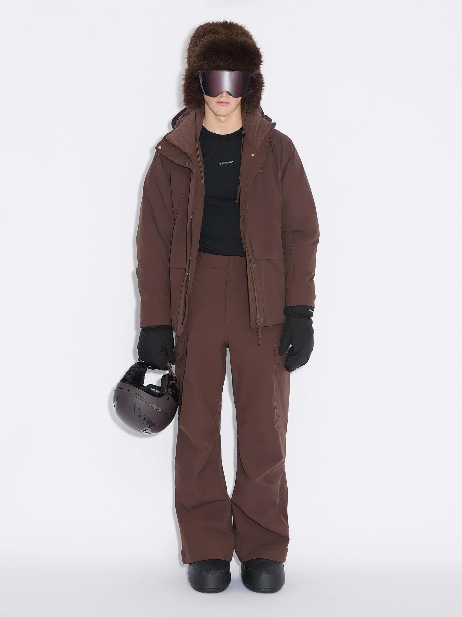 M Tryvann 3l Trousers  Dk. Brown - Image 7