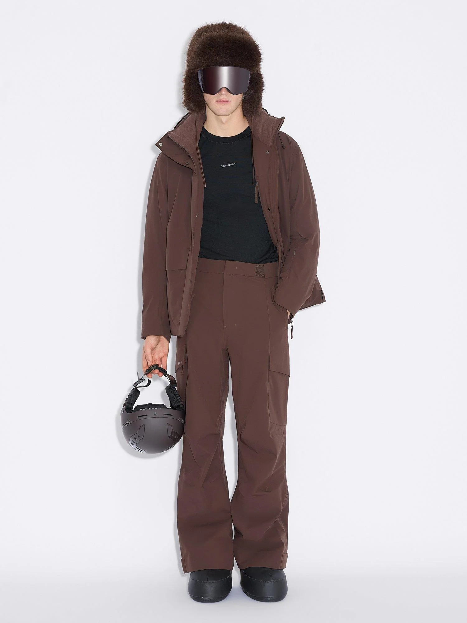 M Tryvann 3l Trousers  Dk. Brown - Image 8